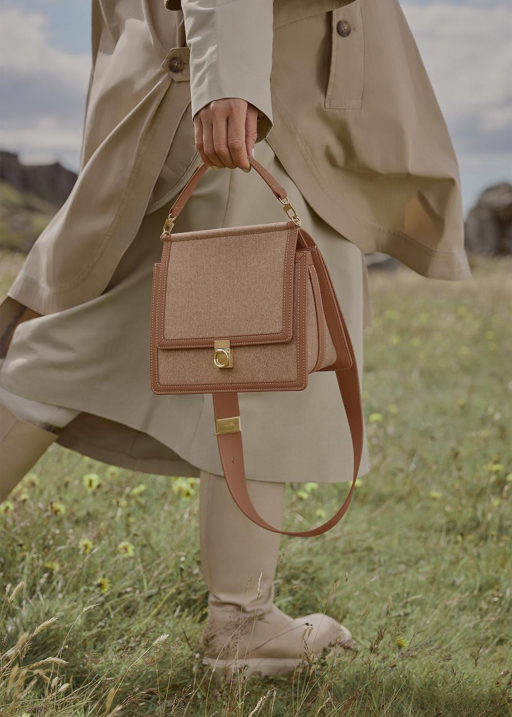 Numéro Sept Polene Duo Camel Canvas | PLX9797Y