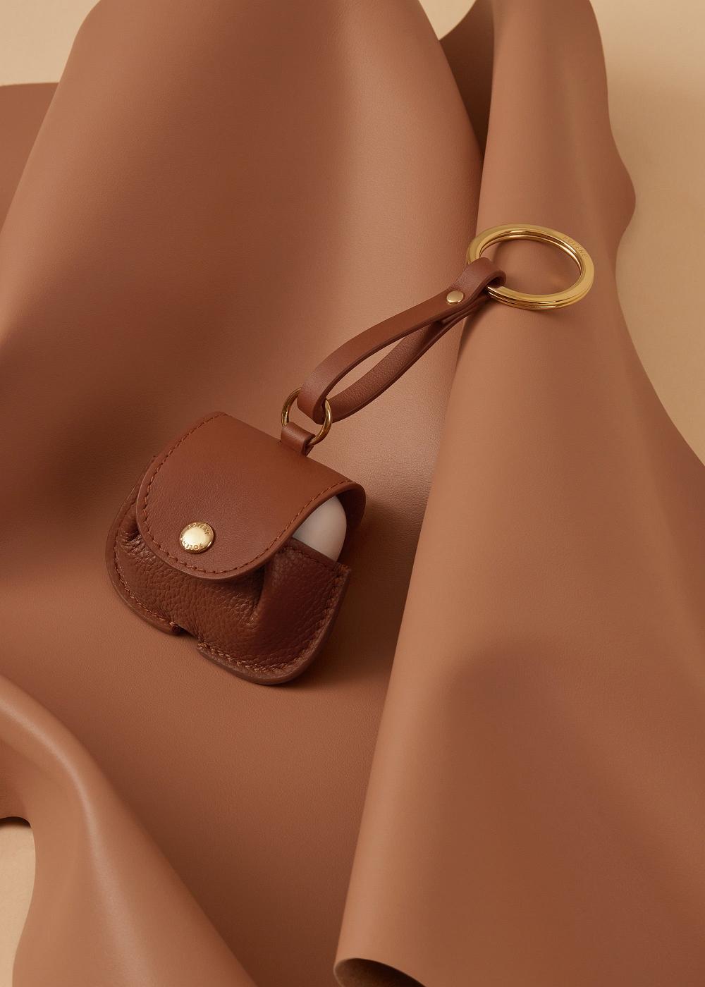 Torba Na Futerał Polene Airpods Duo Cognac | PLA9943H